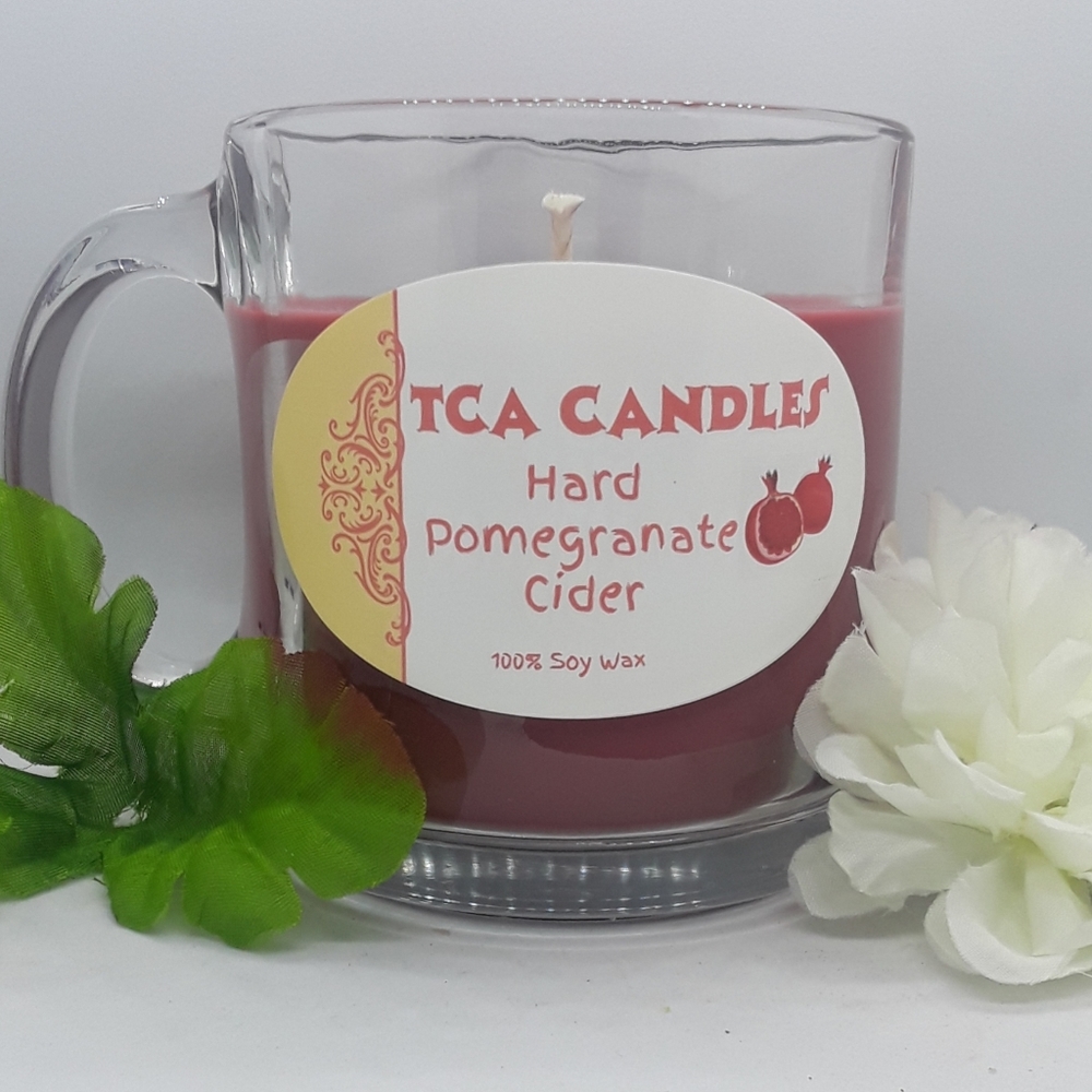 Hard Pomegranate Cider Scented Candle